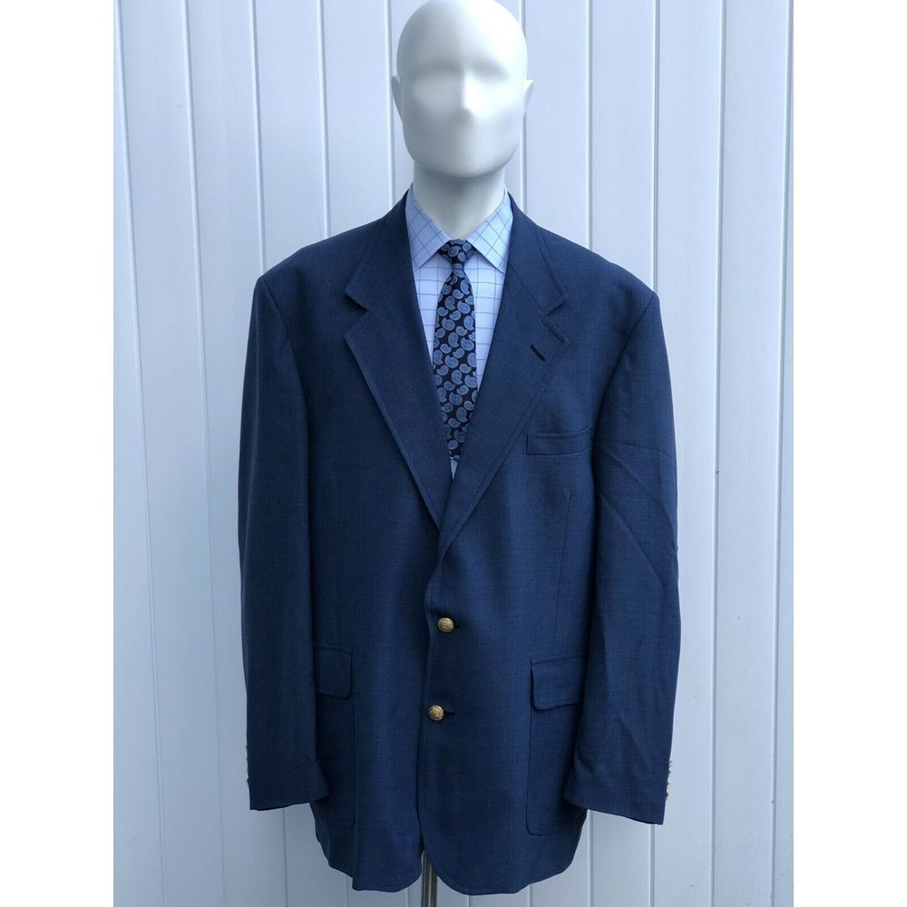 Flash Sale Last Chance! Mens Navy Blue Wool